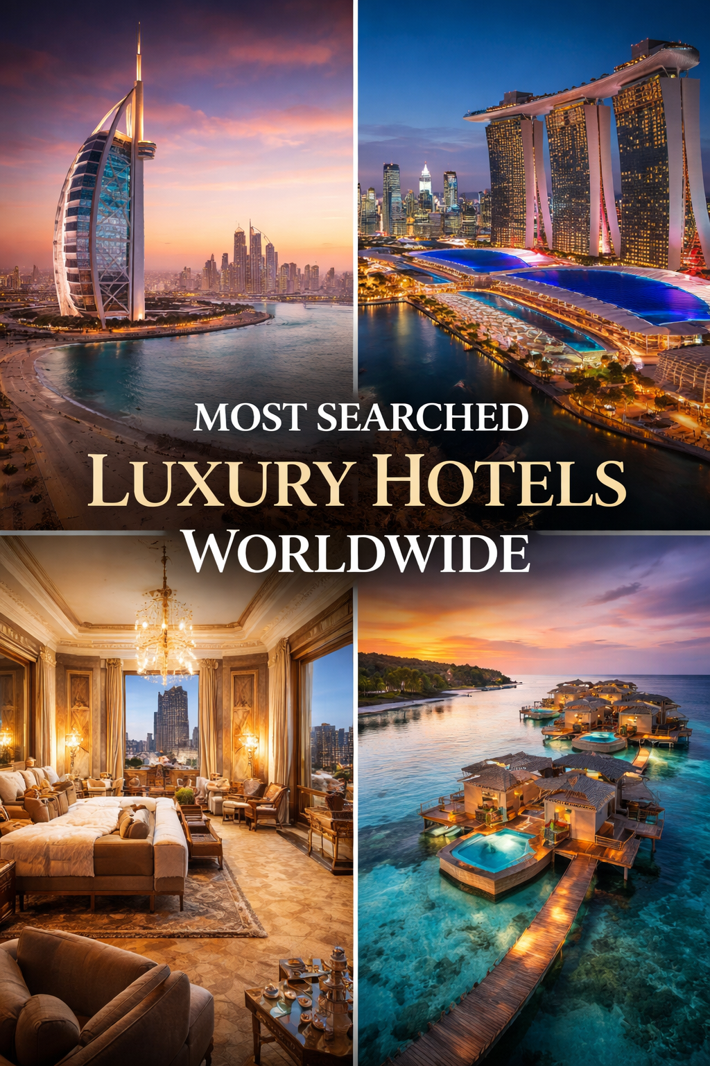 Most Searched Luxury Hotels Worldwide